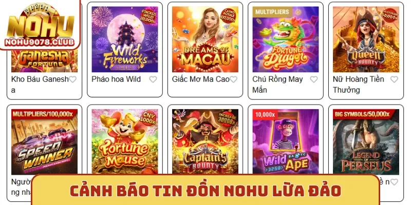 Cảnh báo tin đồn Nohu lừa đảo