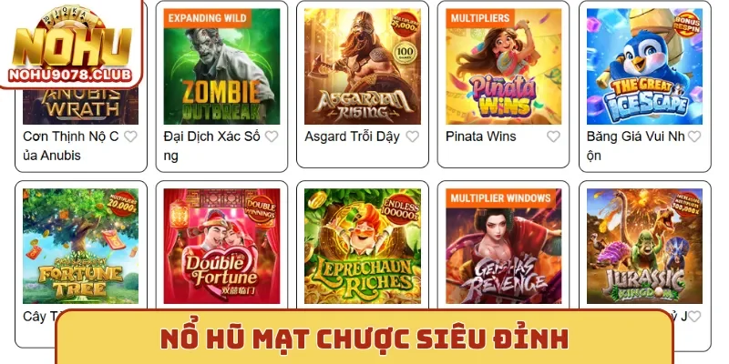 Nổ hũ Mạt Chược Nohu siêu đỉnh